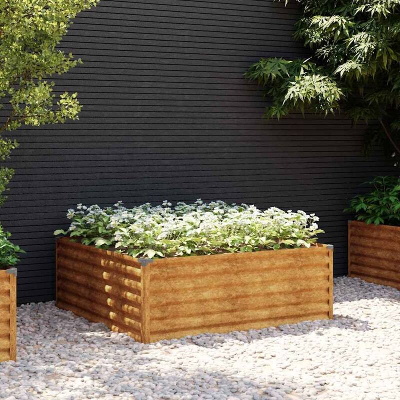 vidaXL Garden Raised Bed - Brown (10)