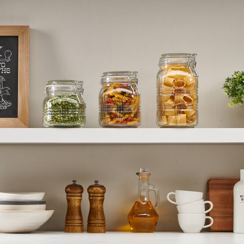 Style Setter Portland Square Canister Set of 3