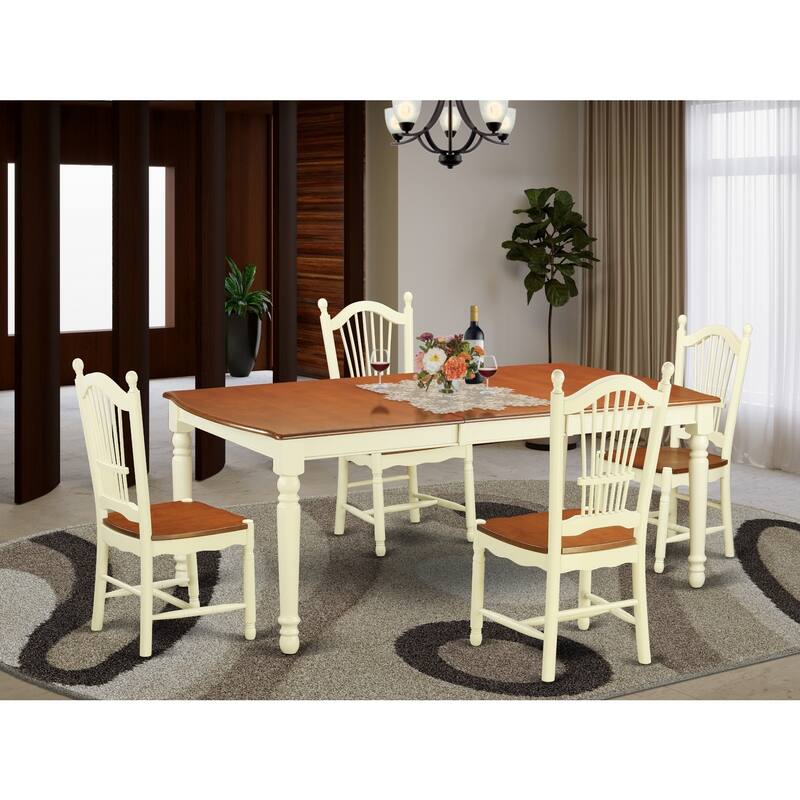 Kitchen Dinette Set 8 Chairs & Dining Table - Elegant Design