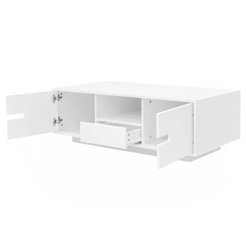 Modern High Glossy Rectangle Coffee Table