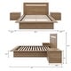 preview thumbnail 36 of 34, Malibu 4-Piece Bedroom Set with Bed, Headboard, and 2 Nightstands