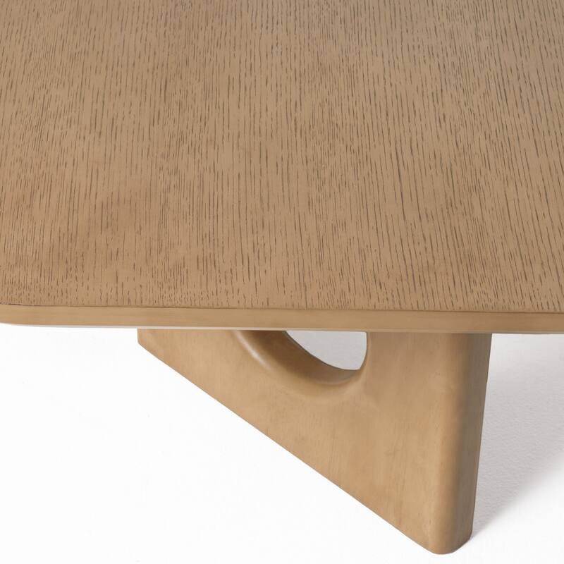 Nova Domus Oshana Modern White Oak Coffee Table