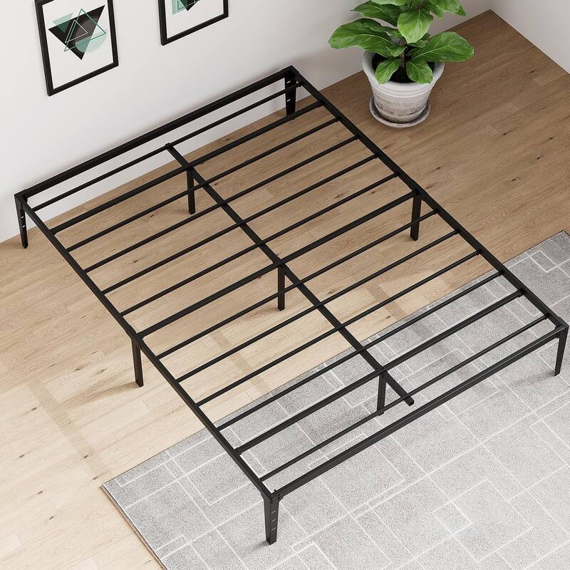 Metal Bed Frame, Low Platform Bed Frames