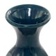 preview thumbnail 4 of 8, Blue Modern Contemporary Elegant Smooth Glazed Stoneware Vase