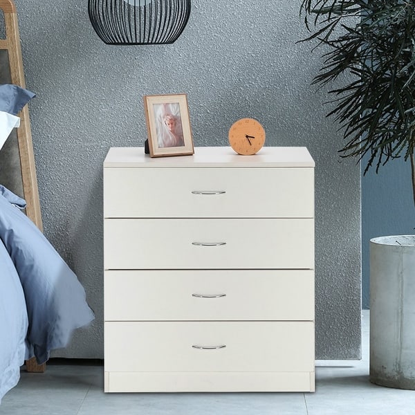 28 Modern Simple 4 Drawer Dresser Black White On Sale Overstock 32013975 Our modern chests and dressers on sale make it easy to decorate your bedroom in a style that's uniquely you. 28 modern simple 4 drawer dresser