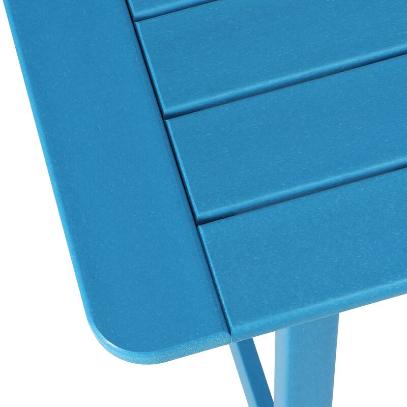 Laguna Hdpe All Weather Outdoor Patio 30" Square Counter Bistro Table