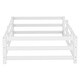 preview thumbnail 11 of 35, Twin Size Floor Bed, Montessori Floor Bed with Fence, Kids Montessori Bed Twin Size, Wood Montessori Floor Bed for Kids