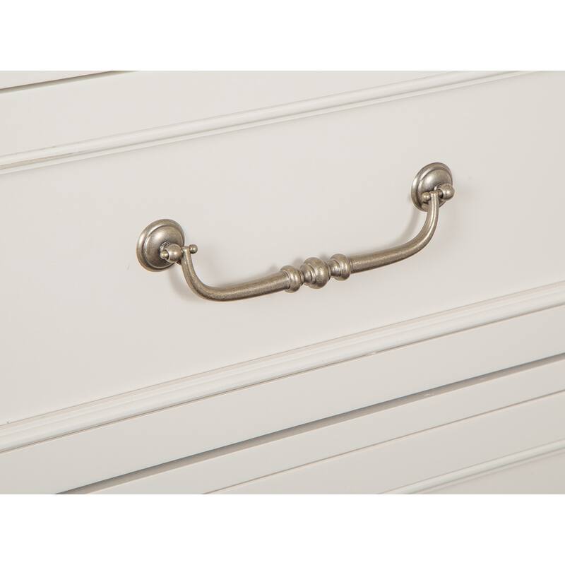 Magnussen Home Willowbrook Egg Shell White With Slight Rub Through Drawer Chest
