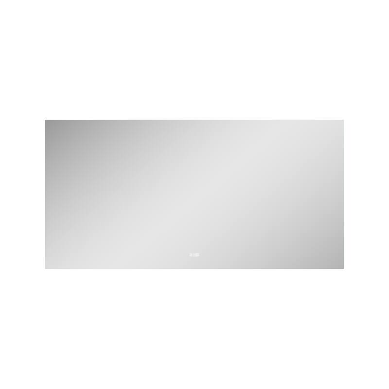 Wall Mounted Back Light Bathroom Frameless LED Mirror With Anti- Fog And Memory Function