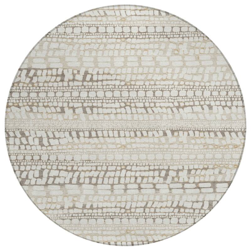 Machine Washable Indoor/ Outdoor Modern Winfield Chantille Rug