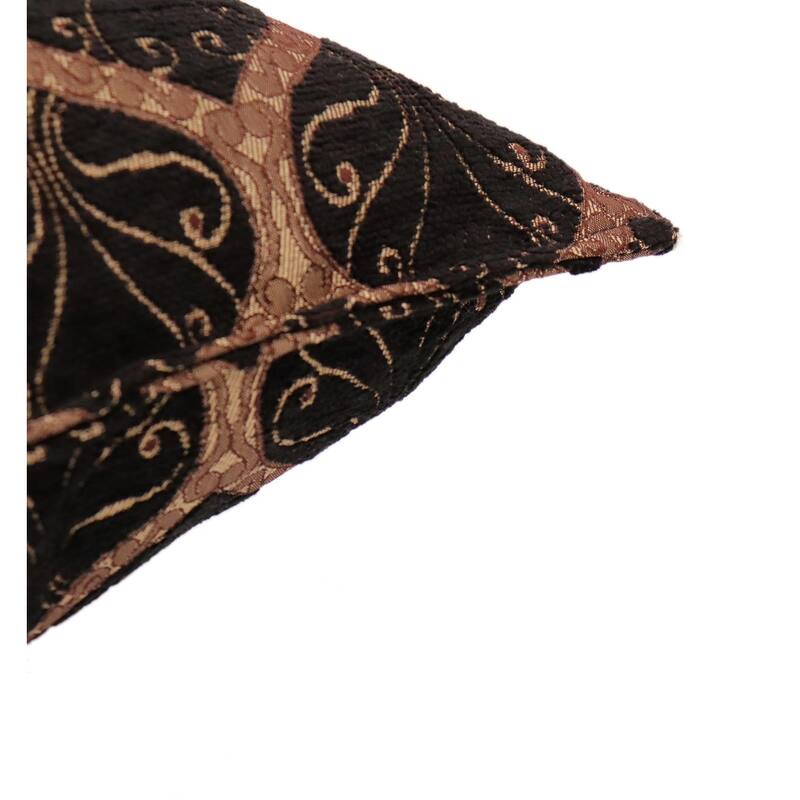 Trellis Myrtus Chenille Decorative Contemporary Turkish Pillow