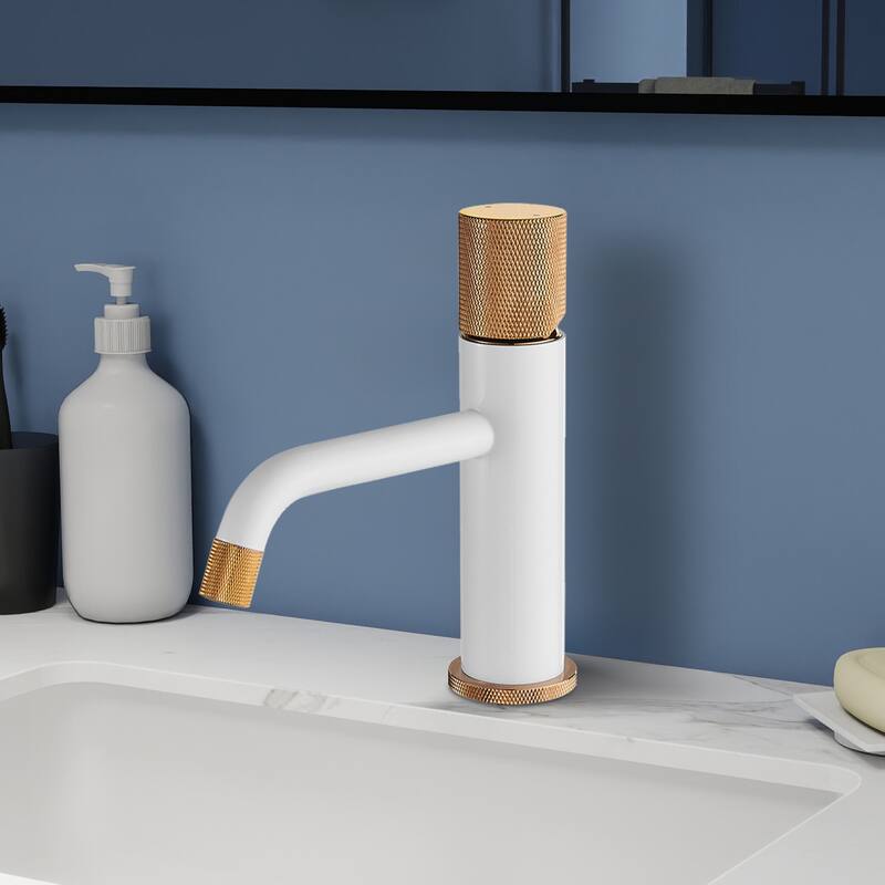 Topcraft Single Handle Modern Bathroom Faucet