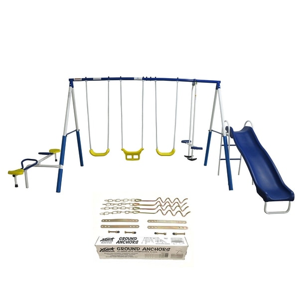 Monkey Bar Xdp Swing Set Anchors XDP Recreation Ground Anchor Kit