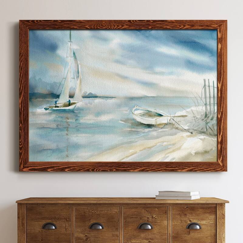 Subtle Sail-Premium Framed Canvas - Ready to Hang