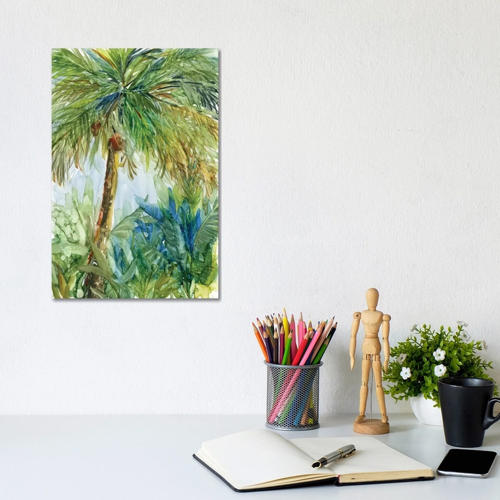 iCanvas "Vintage Palm" by Carol Robinson Canvas Print
