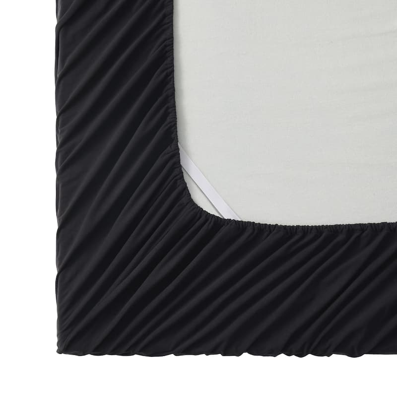 1500 Supreme Collection Microfiber Flannel Fitted Sheet