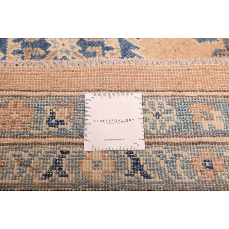 ECARPETGALLERY Hand-knotted Finest Ghazni Tan Wool Rug - 9'10 x 13'7