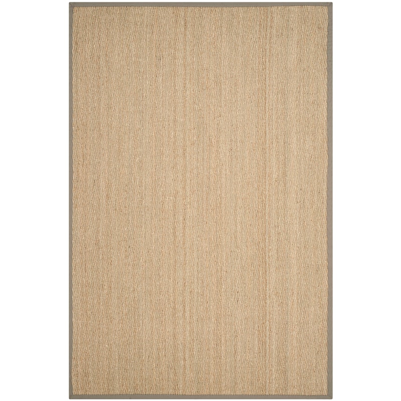 SAFAVIEH Natural Fiber Oceana Herringbone Seagrass Rug