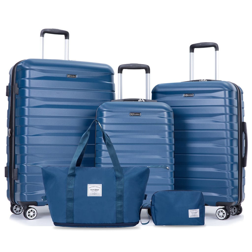 5PCS PC Luggage Set with TSA Lock