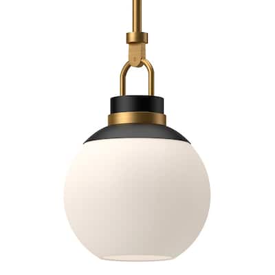 Alora Lighting PD520512OP Copperfield 12" Wide Pendant with Opal Glass