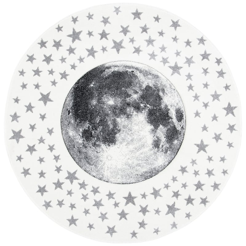 SAFAVIEH Carousel Kids Aine Moon Rug