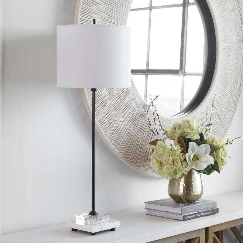 Uttermost Ciara Sleek Buffet Lamp - 33 x 11 x 11 - 33 x 11 x 11