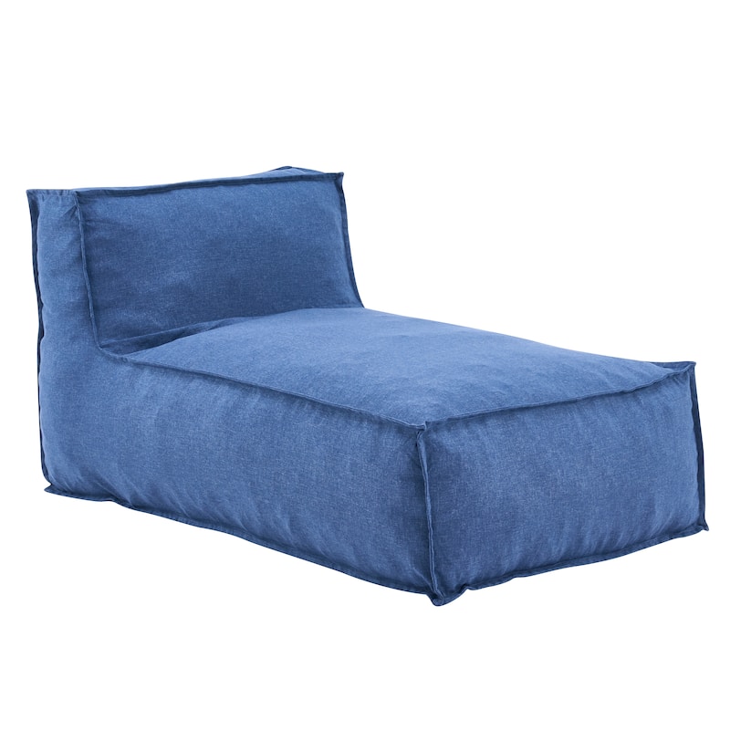 Christopher Knight Home- Harper Fabric Outdoor Bean Bag Lounger Chair