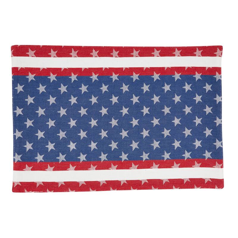 Americana Design Table Mats (Set of 4) - 13"x19"