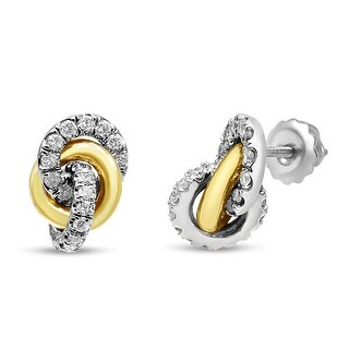 G-H,I1-I2 Sterling Silver Dangle Earring Jackets with Diamonds 0.21 ct. tw. G-H,I1-I2 Sterling Silver Dangle Earring Jackets with Diamonds 0.21 ct. tw.