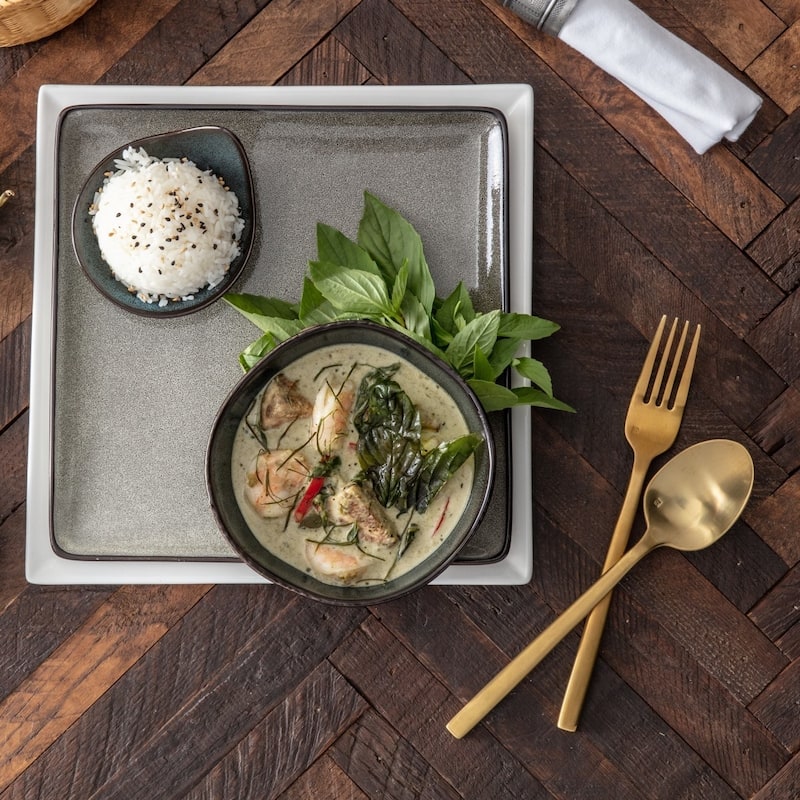 Fortessa Arezzo 18/10 Stainless Steel, 5PC Flatware Set (Service for 1), Silver