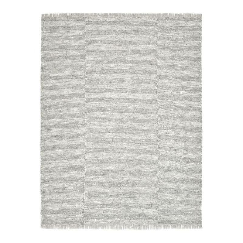 Overton Handmade Modern Contemporary Striped Area Rug