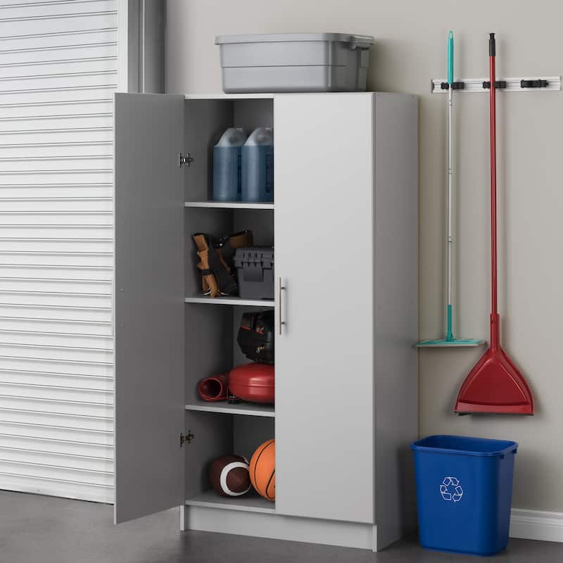 Prepac 'Winslow Elite' 32-inch Brown Storage Cabinet - 32 Inch - 32 Inch