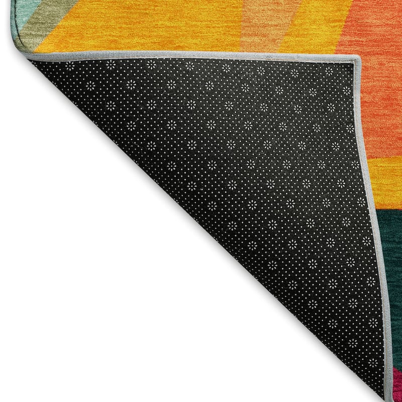 Premium Washable Super Soft Abstract Geo Mayfield Rug