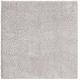 preview thumbnail 105 of 121, SAFAVIEH Athens Shag Ilaha 1.5-inch Thick Rug 6'7" Square - Silver - Square