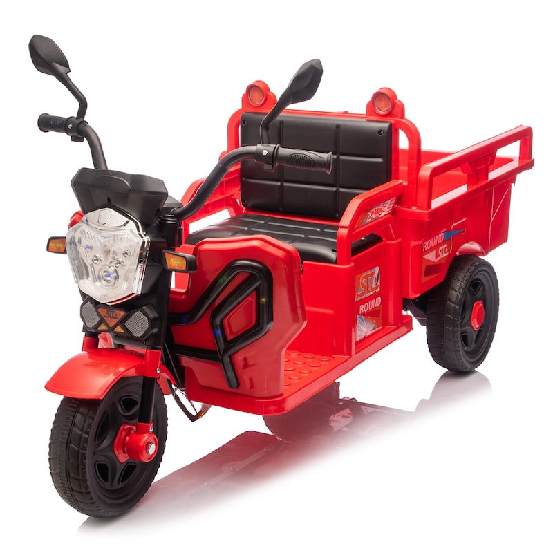 Ride-On Truck Off-Road Toy Car Red Ride on Car Electric Car Toy - Red