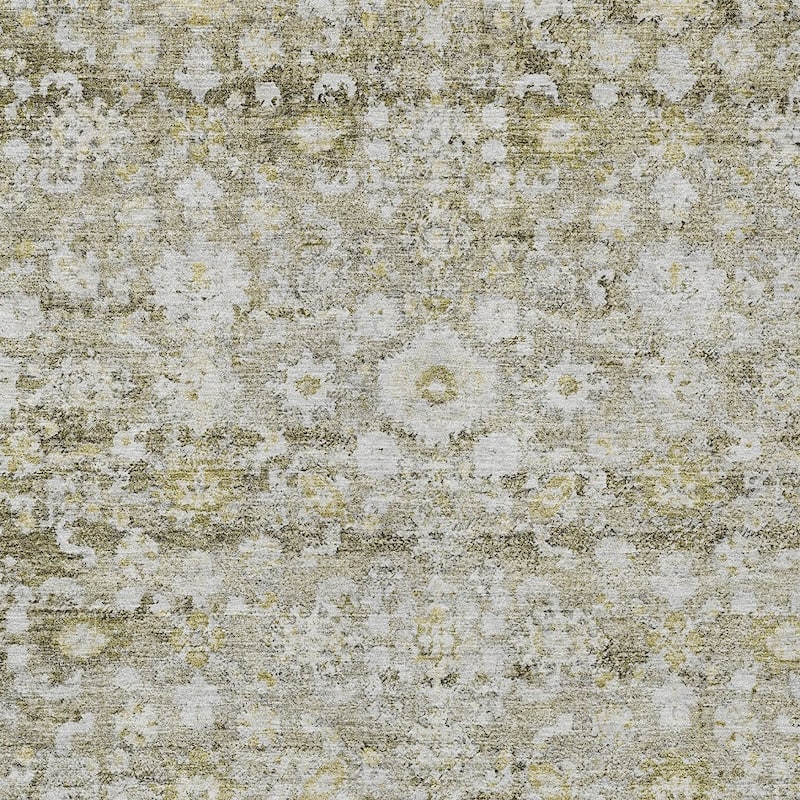 HomeRoots Oriental Traditional Rectangle Outdoor Rug