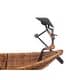 preview thumbnail 2 of 8, Asian Style Tranquility Boat Basket