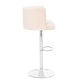 preview thumbnail 7 of 28, SAFAVIEH Couture Zayna Adjustable Barstool. - 21.3"x22.1"x44.1"