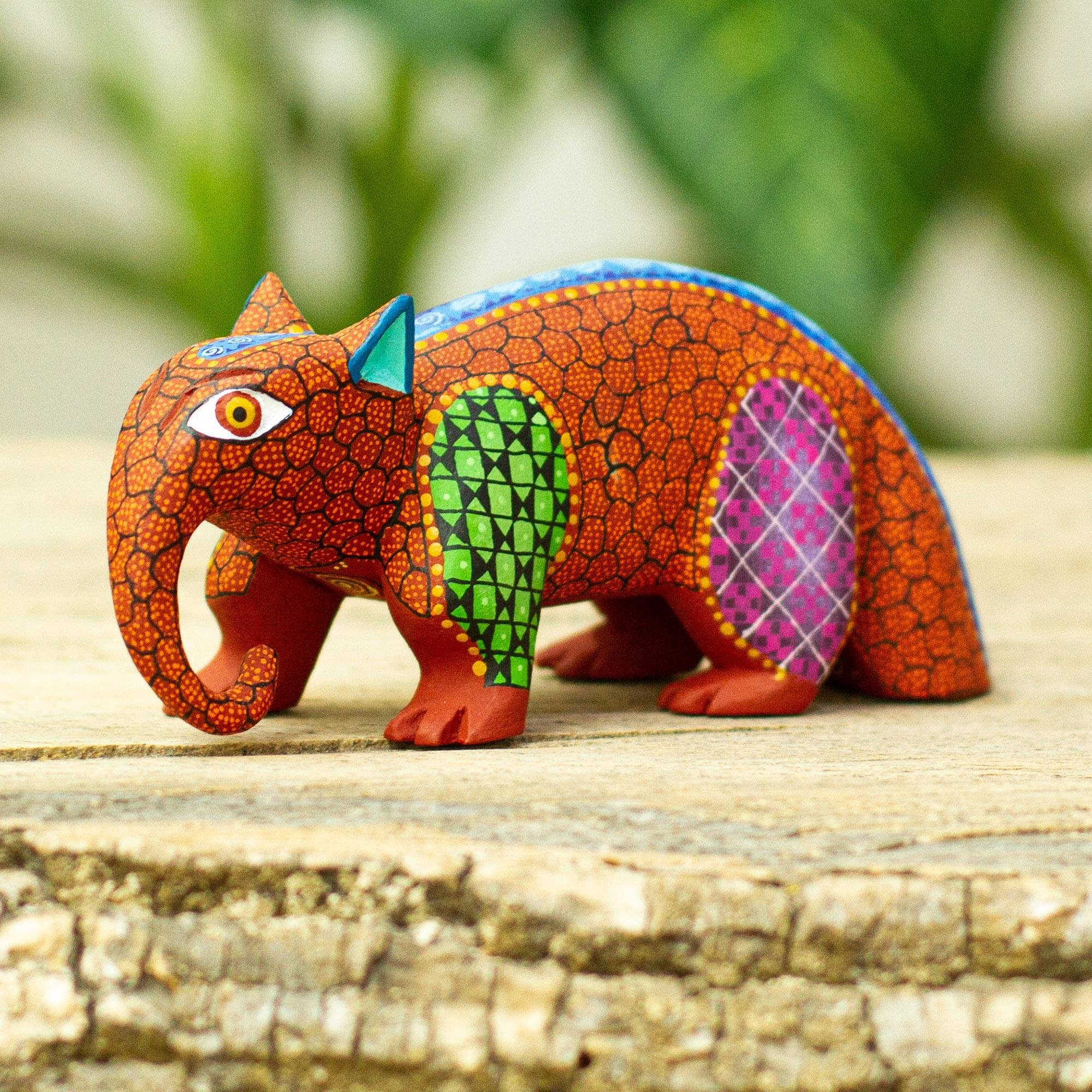 Novica Handmade Alert Anteater Wood Alebrije Sculpture Bed Bath & Beyond 35472856