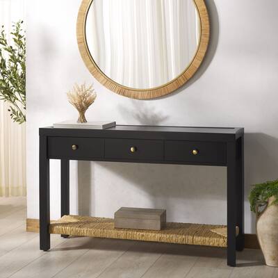 SAFAVIEH Couture Berlynne Banana Stem Shelf Console Table - 48"W x 15"D x 30"H