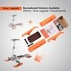 preview thumbnail 6 of 4, Snow Upgrade Package For S-kit/M-kit/L-kit/Go-kart, Upgraded Ski Add-on Accessories Package, Snowboard Accessories - Black