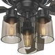 preview thumbnail 8 of 22, Hunter 52" Bennett Ceiling Fan with 3-Light Light Kit and Handheld Remote