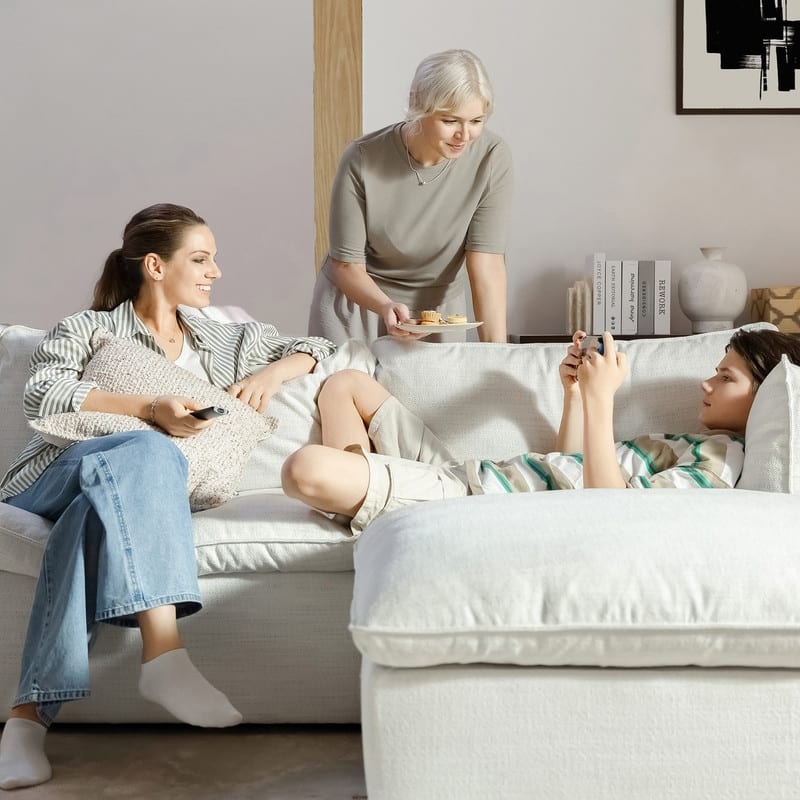 Cypress Sectional Couches Modular Sofa for Living Room
