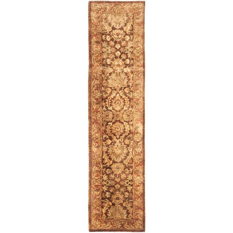 SAFAVIEH Handmade Golden Jaipur Racheal Traditional Oriental Wool Rug