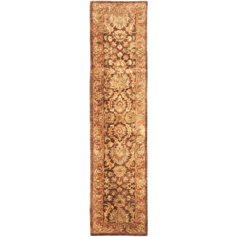 SAFAVIEH Handmade Golden Sato Racheal Traditional Oriental Wool Rug