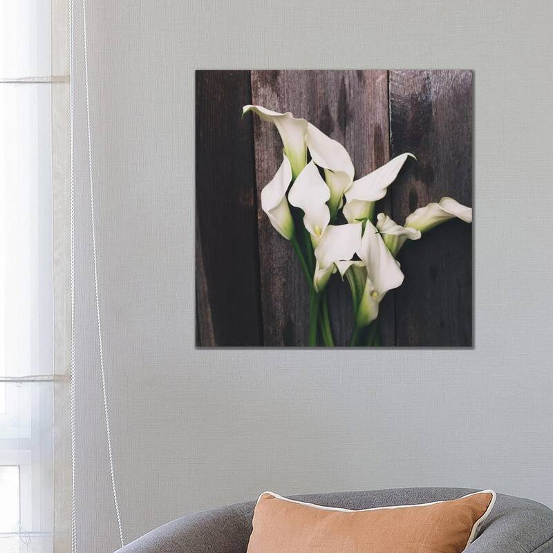 iCanvas "Calla Lilies" by Olivia Joy StClaire Canvas Print - 26x26x1.5