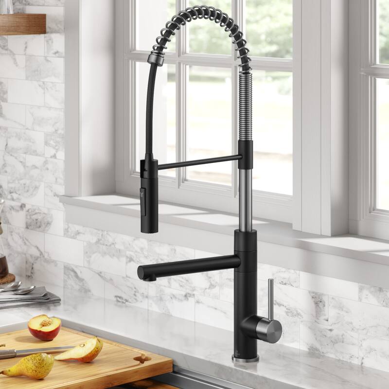Kraus Artec 2-Function Commercial Pulldown Pot Filler Kitchen Faucet