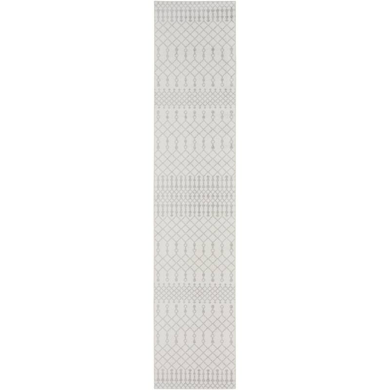 Pexep Power Loomed Low Pile Area Rug By HomeRoots - 96' X '26' X '0.25