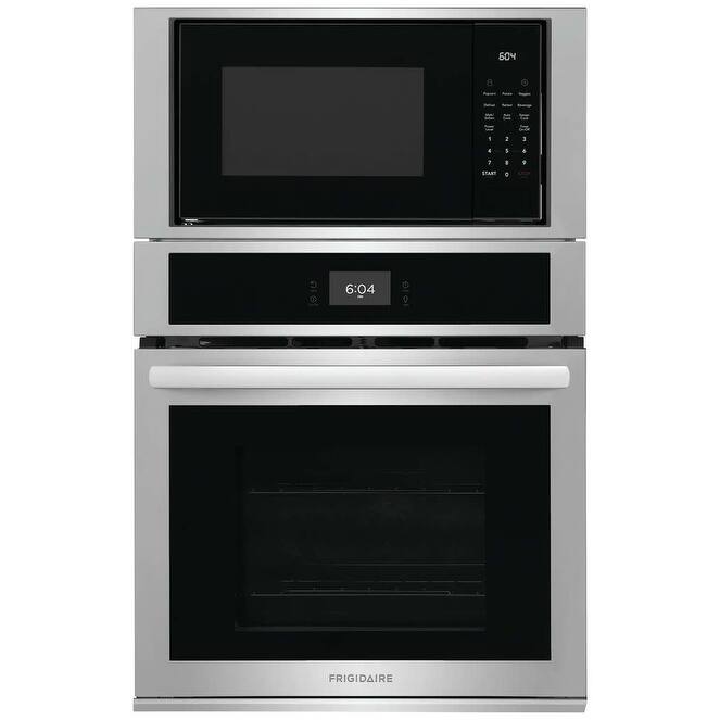 Frigidaire FCWM2727A 27" Wide 5.4 Cu. Ft. Oven and Microwave Combo - Stainless Steel