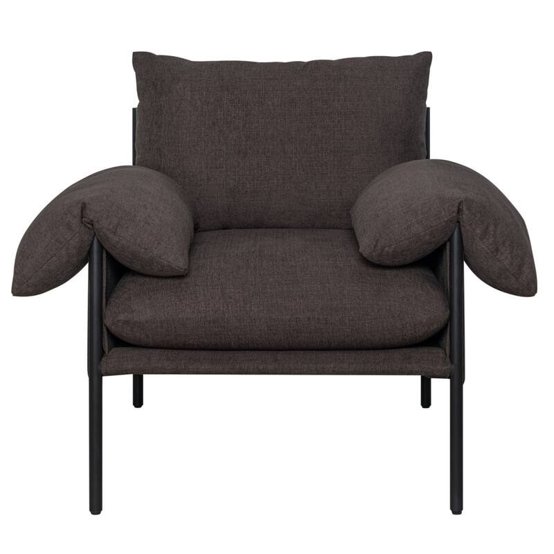 Bloom Modern Industrial Accent Chair